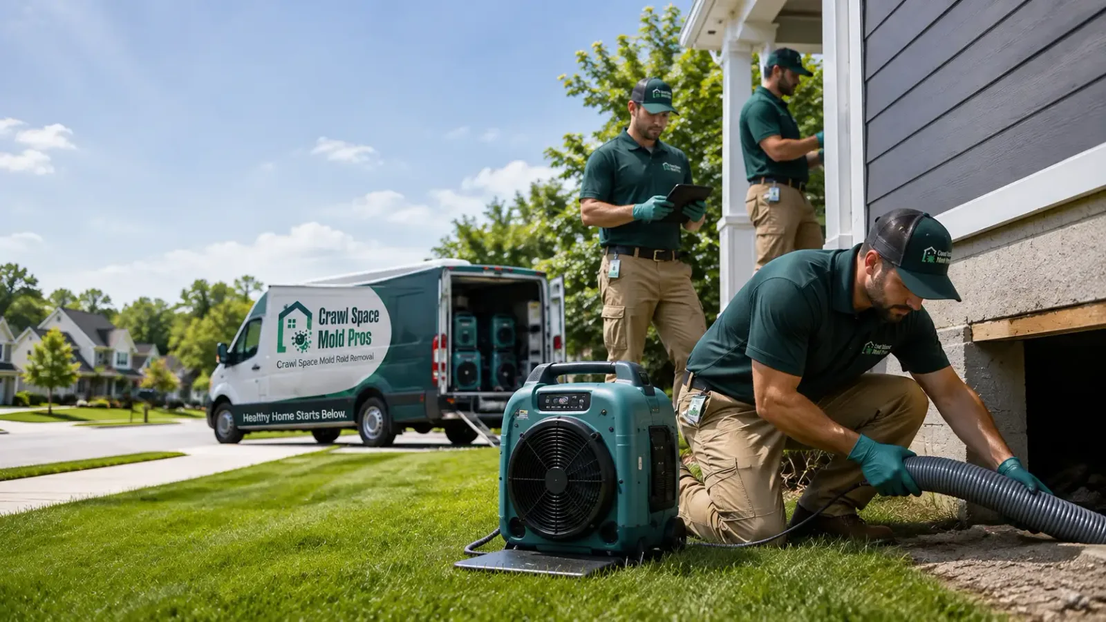 Crawl Space Mold Removal in Pleasant Unity, PA